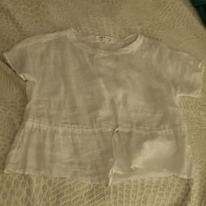 Cloth and stone linen blouse